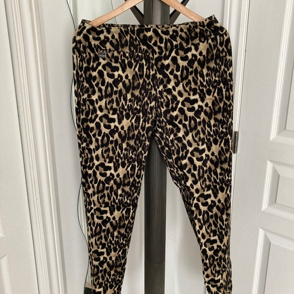 Skinny leopard pattern pants - Picture 1 of 3